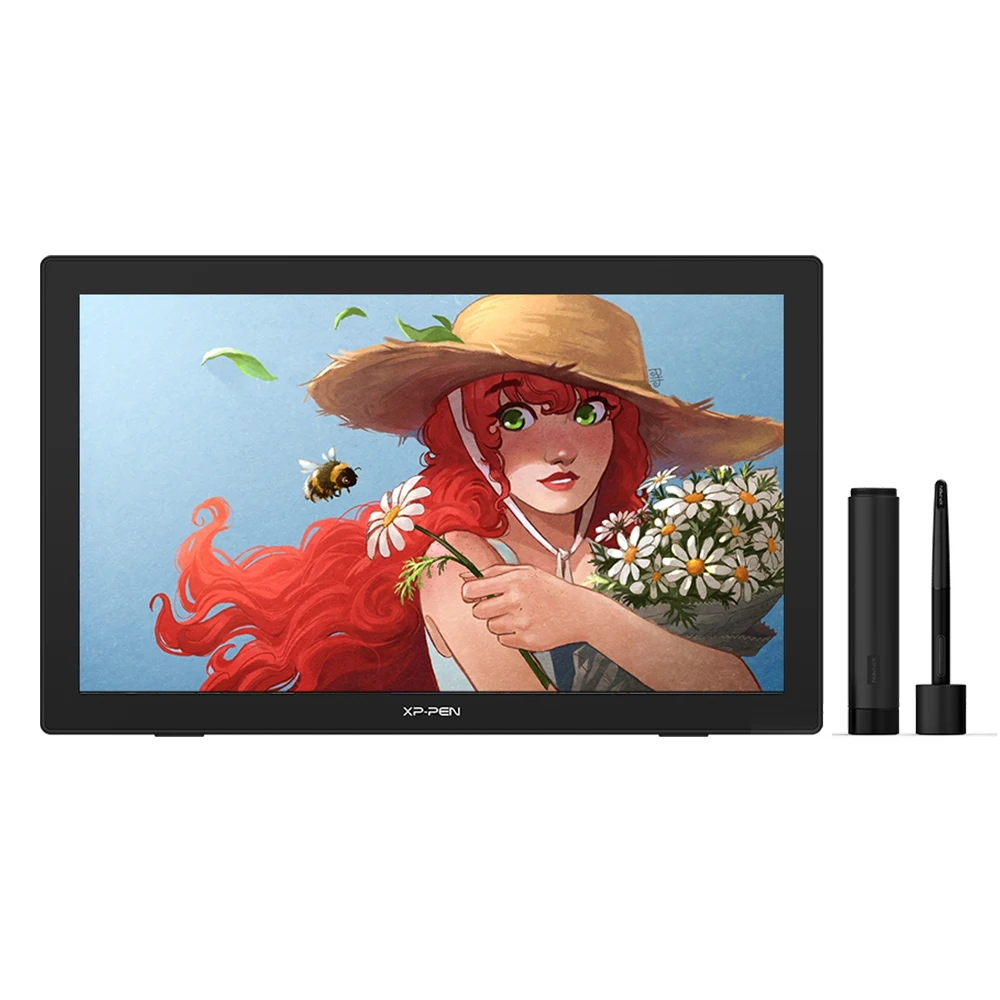 XPPen Artist 24 FHD Drawing Display 23.8 Inch Graphic Tablet Monitor with Adjustable Stand 132% sRGB Support 60 Tilt Windows Mac
