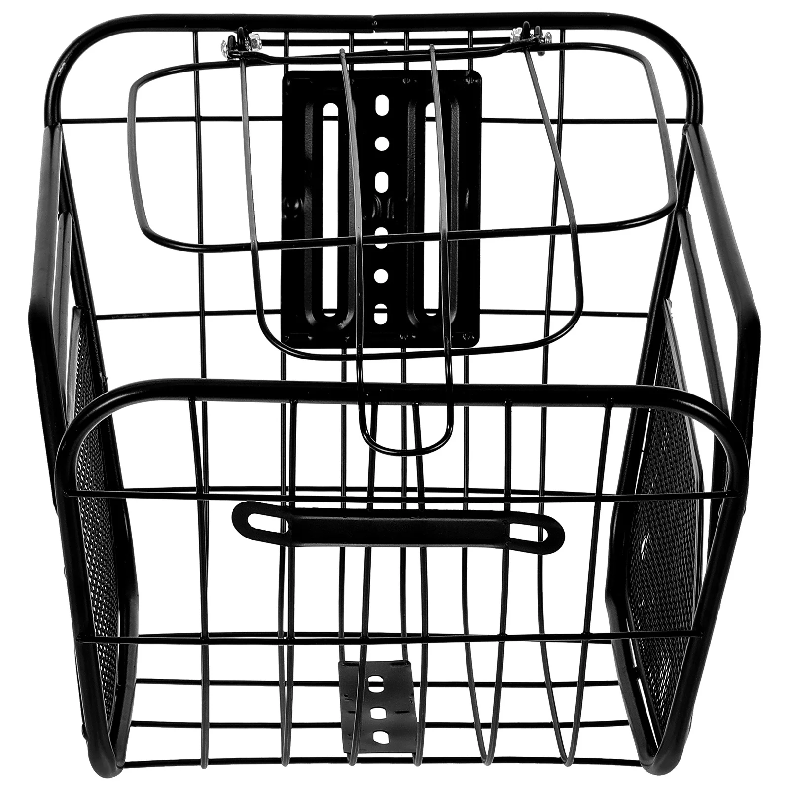 

**Extra Large Bike Basket** Durable Metal Front Handlebar Mount Cycling Storage Heavy Duty Scratch Resistant Easy Install For