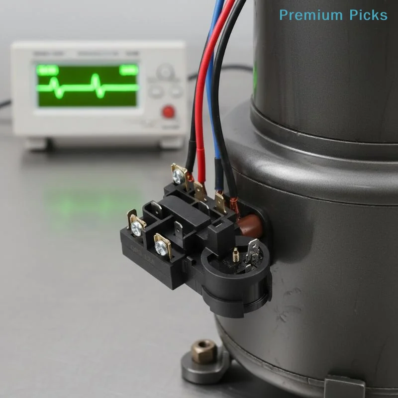 portable1pcs Refrigerator Starter Compressor Overload Protector Start Relay QP3-12A ForRefrigerator Accessories