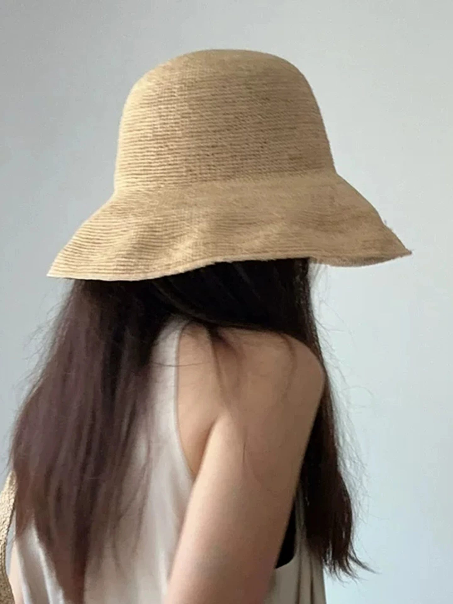 Handwoven Foldable Straw Hat W - огляд і ціна Bucket Hat Straw