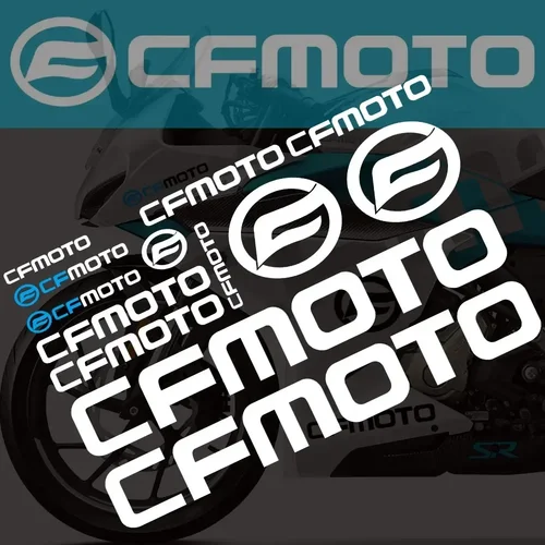 Imagen 2 del producto Pegatinas reflectantes para motocicleta, adhesivos con amortiguadores para CF CFMOTO 450SR 650 MT 800NK 800 800MT