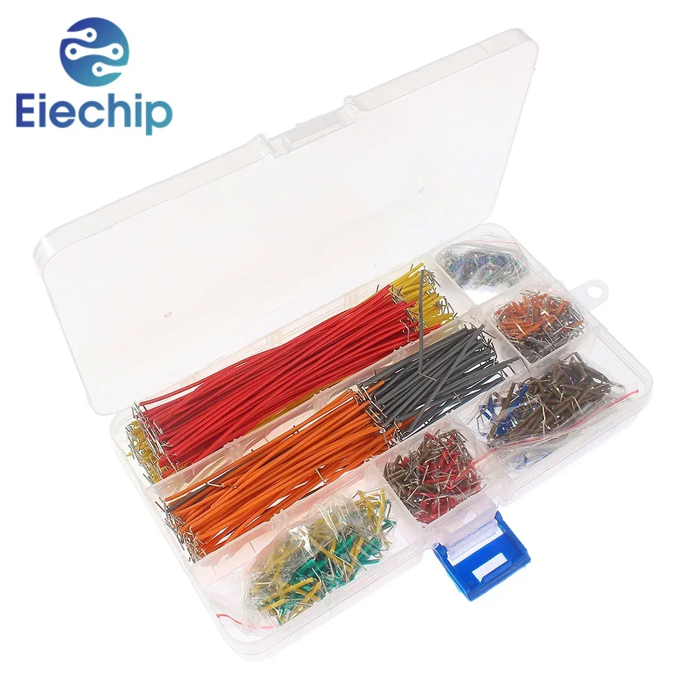 840/560/350PCS Breadboard Jumper Wire Kit with Box 14 Lengths Assorted for Breadboard Prototyping Circuit Boards Diy Electronics