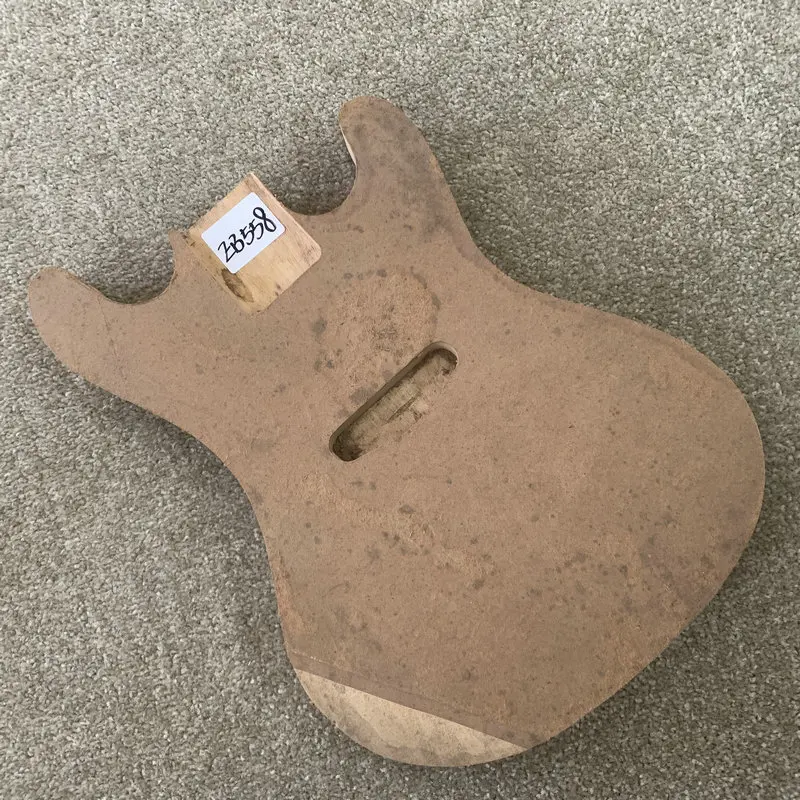 EB558 Sample Order Unfinished Electric Guitar Body in Solid Basswood No Paints for DIY