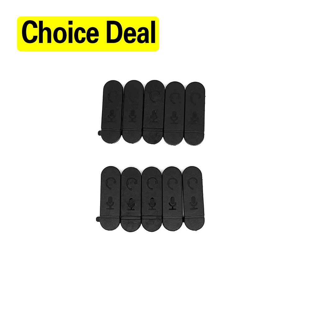 

Walkie Talkie Headset Earphone Jack Dust Cover for Motorola DP1400 DEP450 XiR P3688 Portable Radio Two Way Radio Accessory