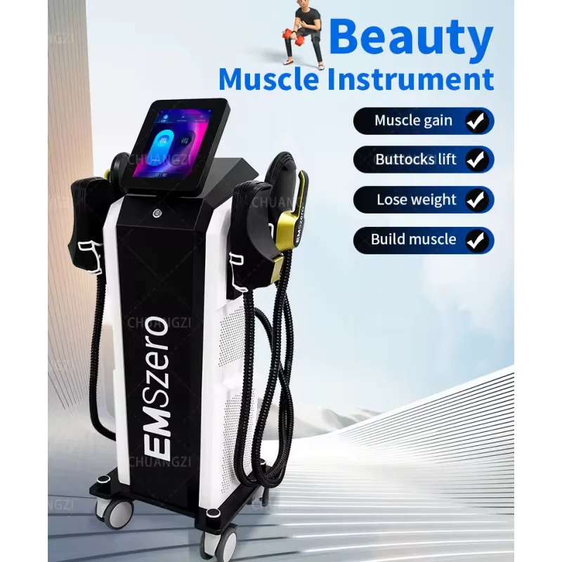 NEO Black RF EMS Sculpt Machine 6500W  2024 Fat Body Slimming Technology Muscle Stimulation Sculpting EMSZERO