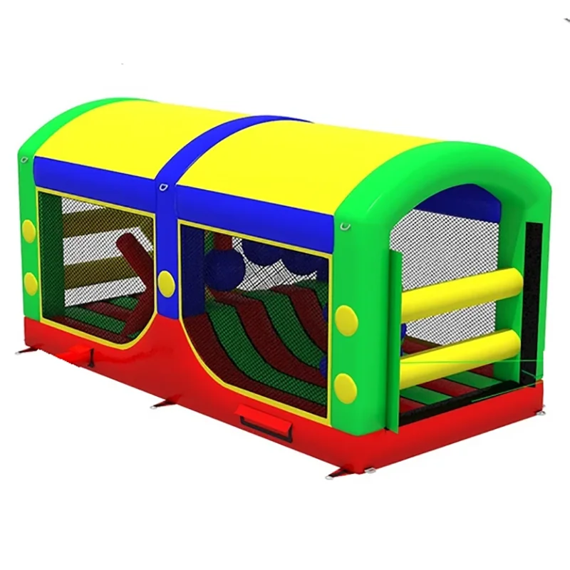 

Giant inflatable Obstacle course (Red, Yellow, Green & Blue)