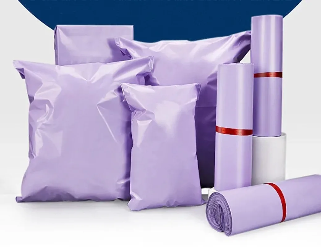 

Light Purple Poly Mailers, Self-Seal Shipping Bags for Clothing, DIY Dress Gift Box Jacket Apparel and Ecommerce Packages