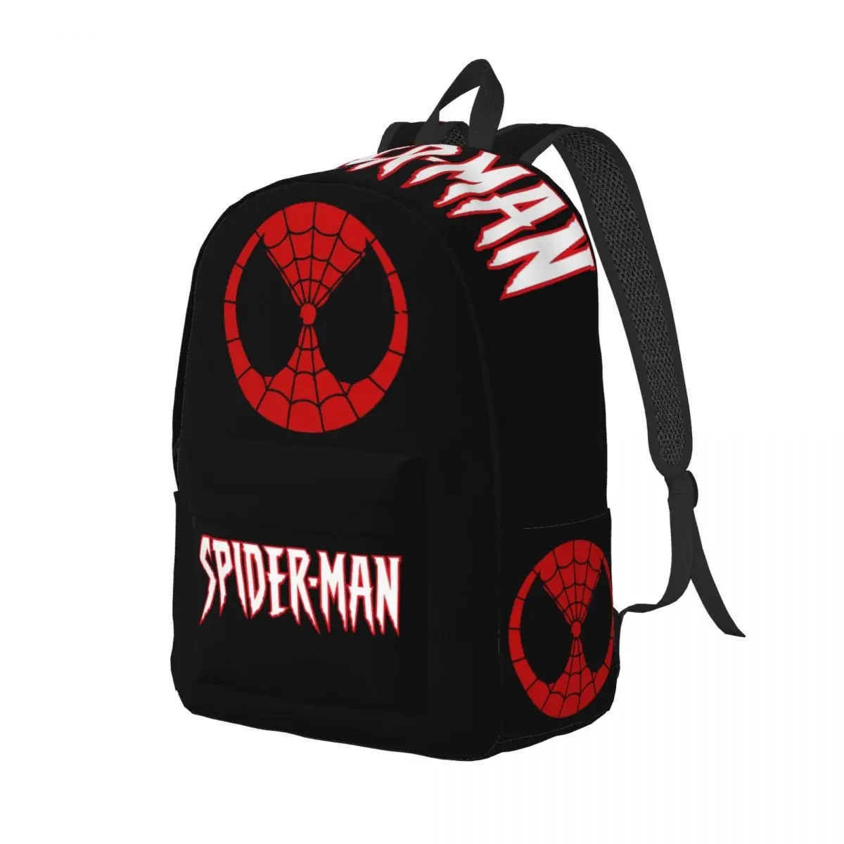 For Work Signs Zipper Closure Dual-Use Marvel Spider Man Laptop Bag Girl Kid Handbag Birthday Gift