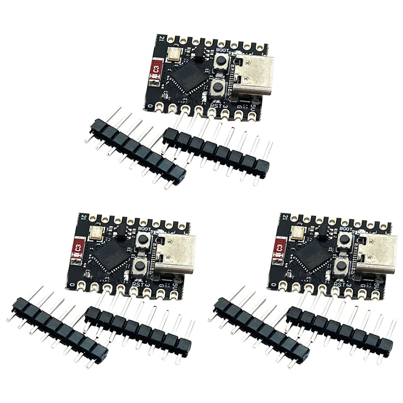 

FFYY-3X ESP32 C3 Модули макетной платы Мини Wi-Fi BT Bluetooth-модуль RISC-V 32-битный одноядерный процессор