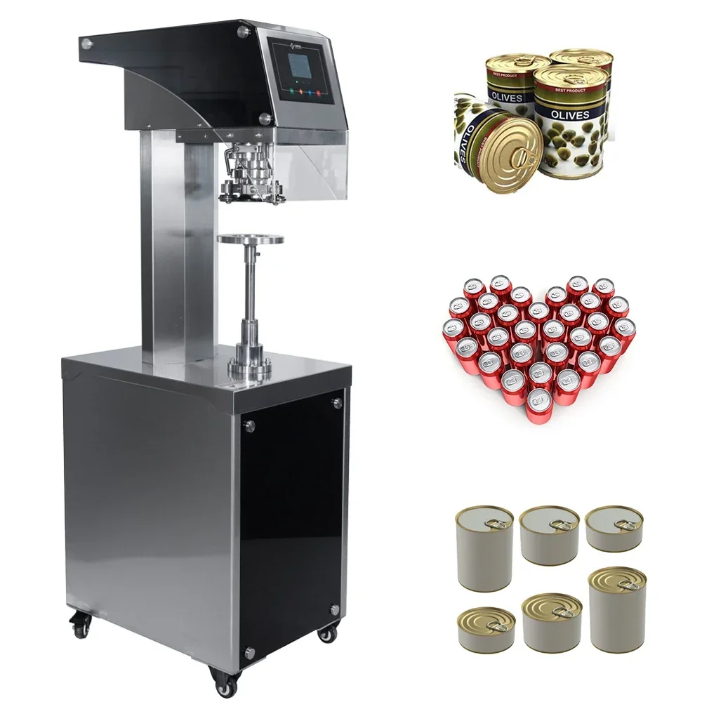 Semi Automatic Cola Beverage Easy Open Beer Aluminum Tin Pop Manual Can Sealing Machine