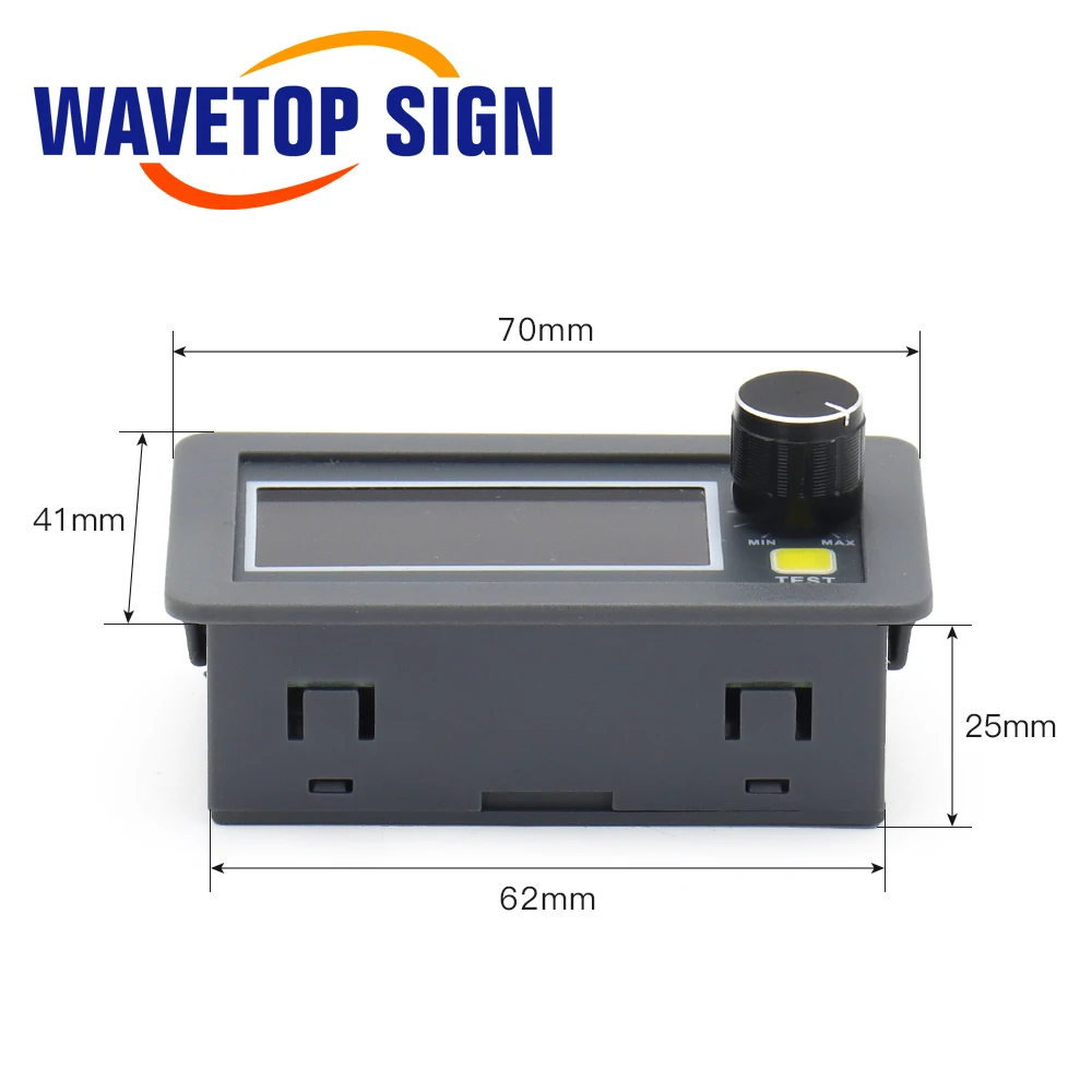 WaveTopSign LCD Display CO2 Current Meter External Screen for MYJG100W &150W Co2 Laser Power Supply