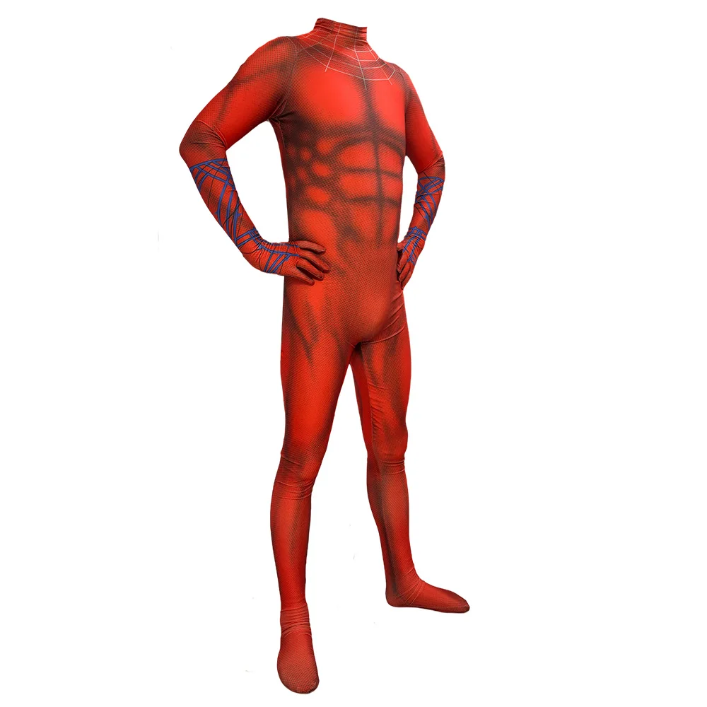 

Halloween Adult Cosplay Costumes Male Superhero Zentai 3D Print Bodysuit Party Jumpsuits