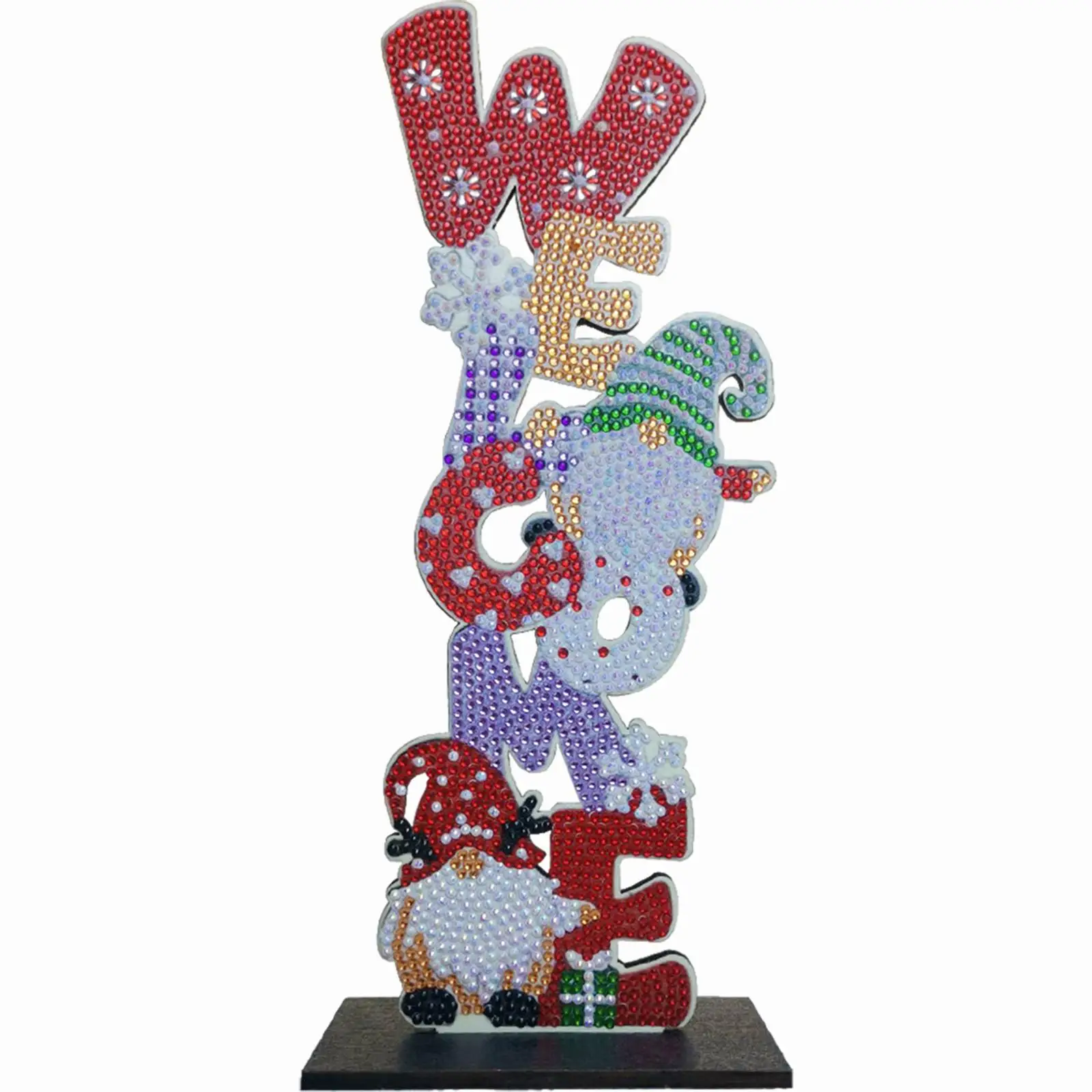 

Christmas Diamond Painting Decorations Handicraft Diamond Painting Ornament 5D DIY Diamond Art Ornaments for Gift