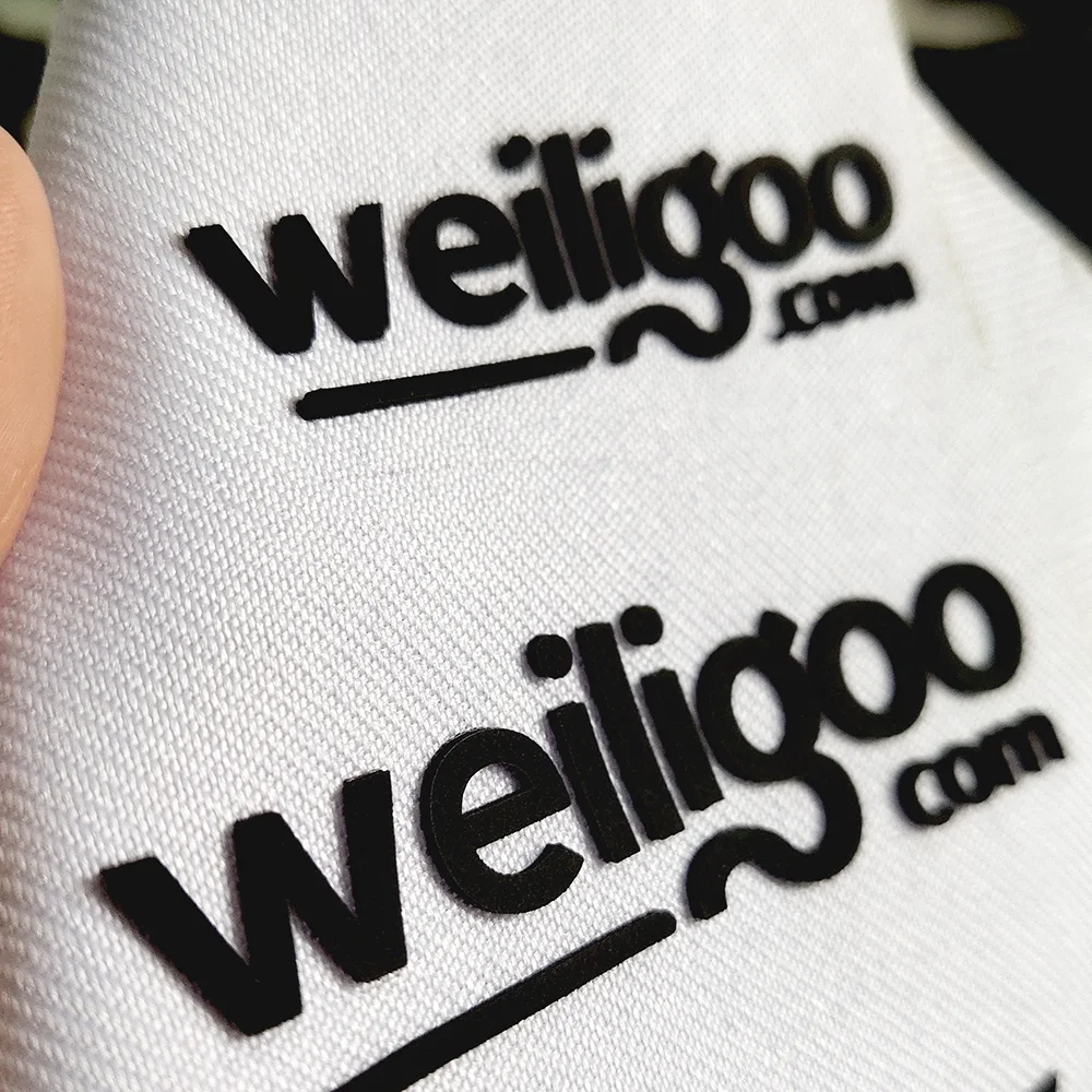 10-20cm  3D silicone film laser heat transfer label customization LOGO patch clothing patch pattern hot iron pressing