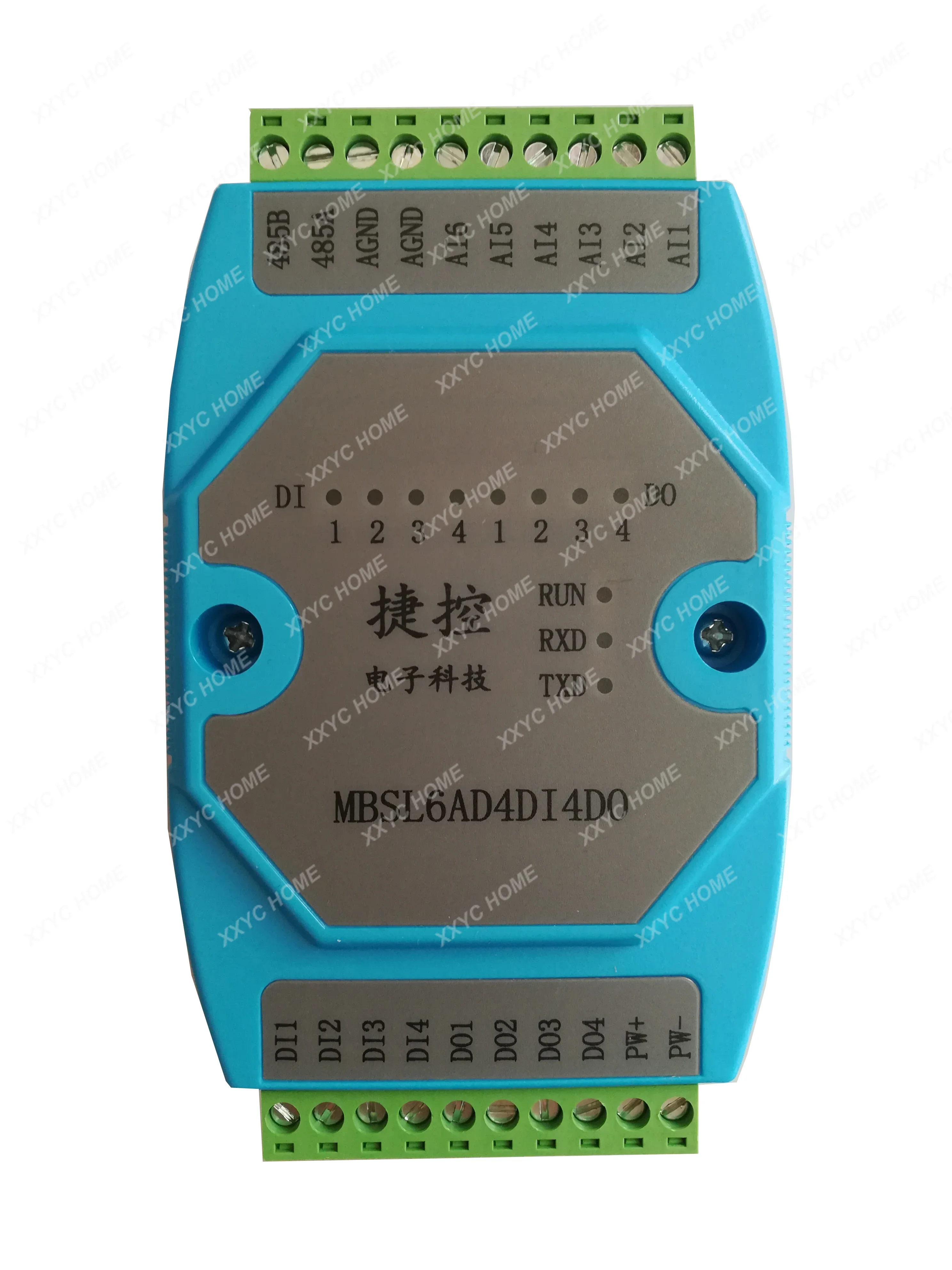 6 way 0 to 20mA analog input 4 channels digital output Modbus RTU communication RS485 acquisition isolation