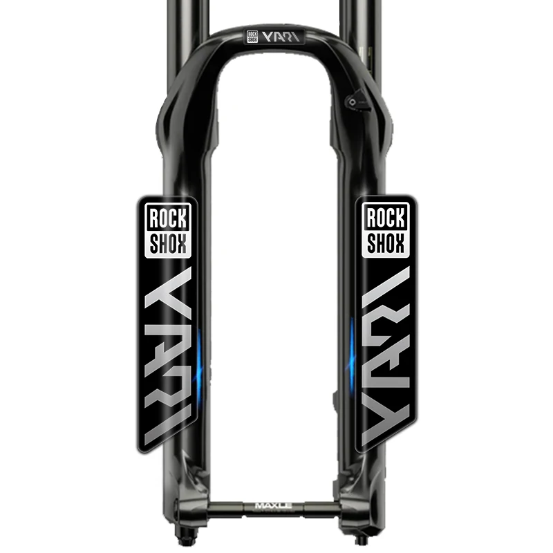 Rockshox Bicycle Front Fork Sticker Mountain Road Bike Front Fork Decals Cycling Waterproof Decorative Sticker Cycle Accessories