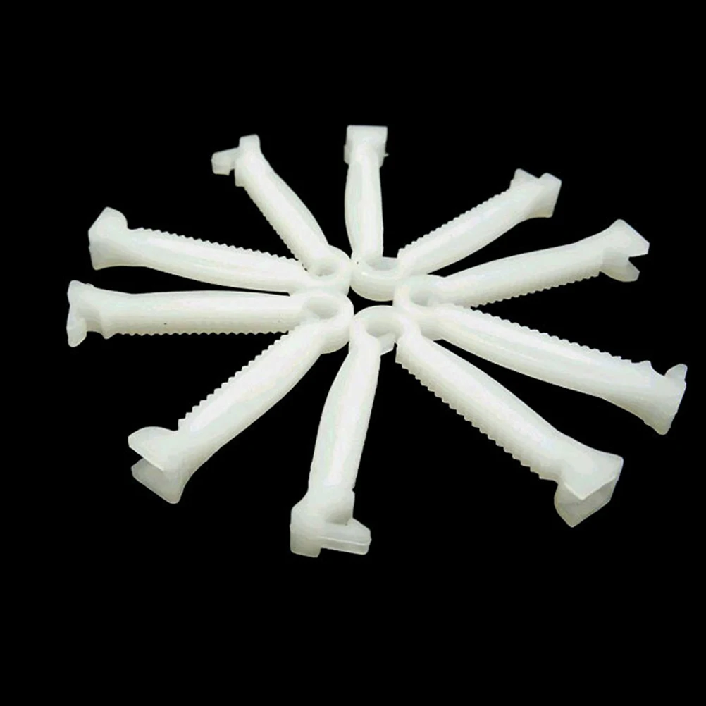 

Umbilical Cord Clip Set Animal Reproduction Tools Fixture Cutting Clamp White for