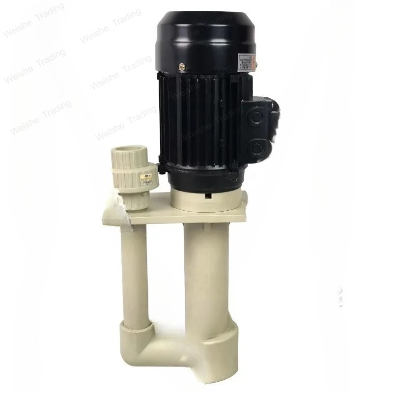 Vertical in Anti-corrosion Tank 220V 380V Plastic Chemical Pump Vertical Acid and Alkali Resistant Submerged