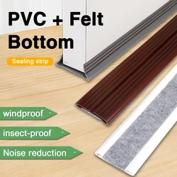 Weatherstrip Under Door Bottom Guard, Rolha de rascunho, Seal Strip, sentiu isolamento térmico, Home Draught Excluder, 93x5cm