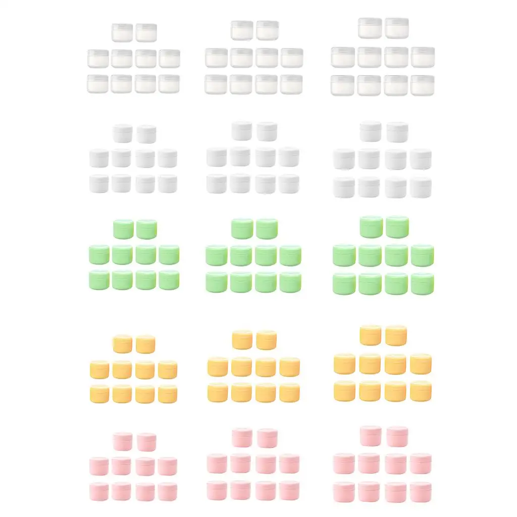 Opbergcontainer voor lippenbalsemlotion, hervulbare cosmetische fles, lege monsterpot voor cosmetica