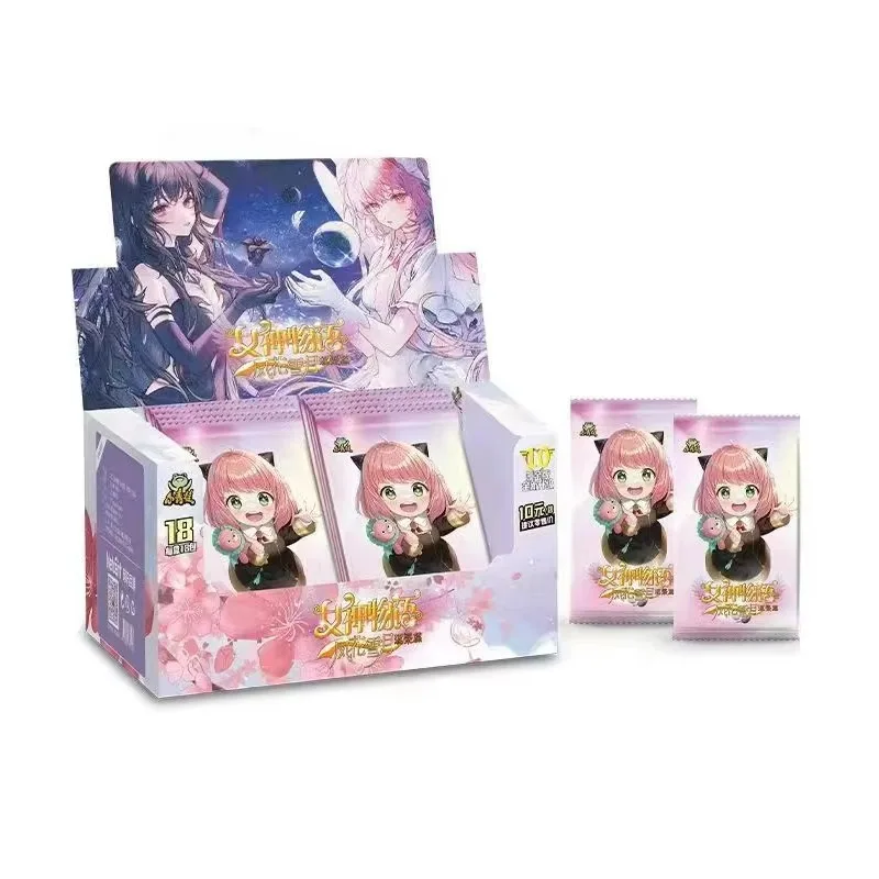 Wholesales Goddess Story Collection Cards 10m04 Sexy Pr Booster Box Prom Pack Girls Table Playing Game Cards Toys Christmas Gift