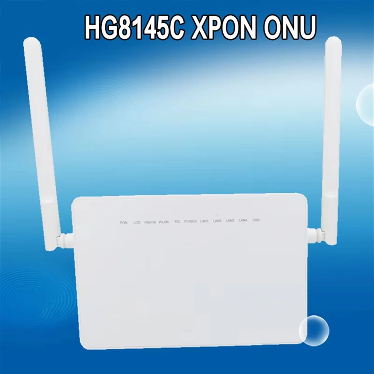 

TOP SALE GPON ONU HG8145C for Termianl with 4FE+Voice+Wifi English Software Compatible Style:EPON CHYY NEW