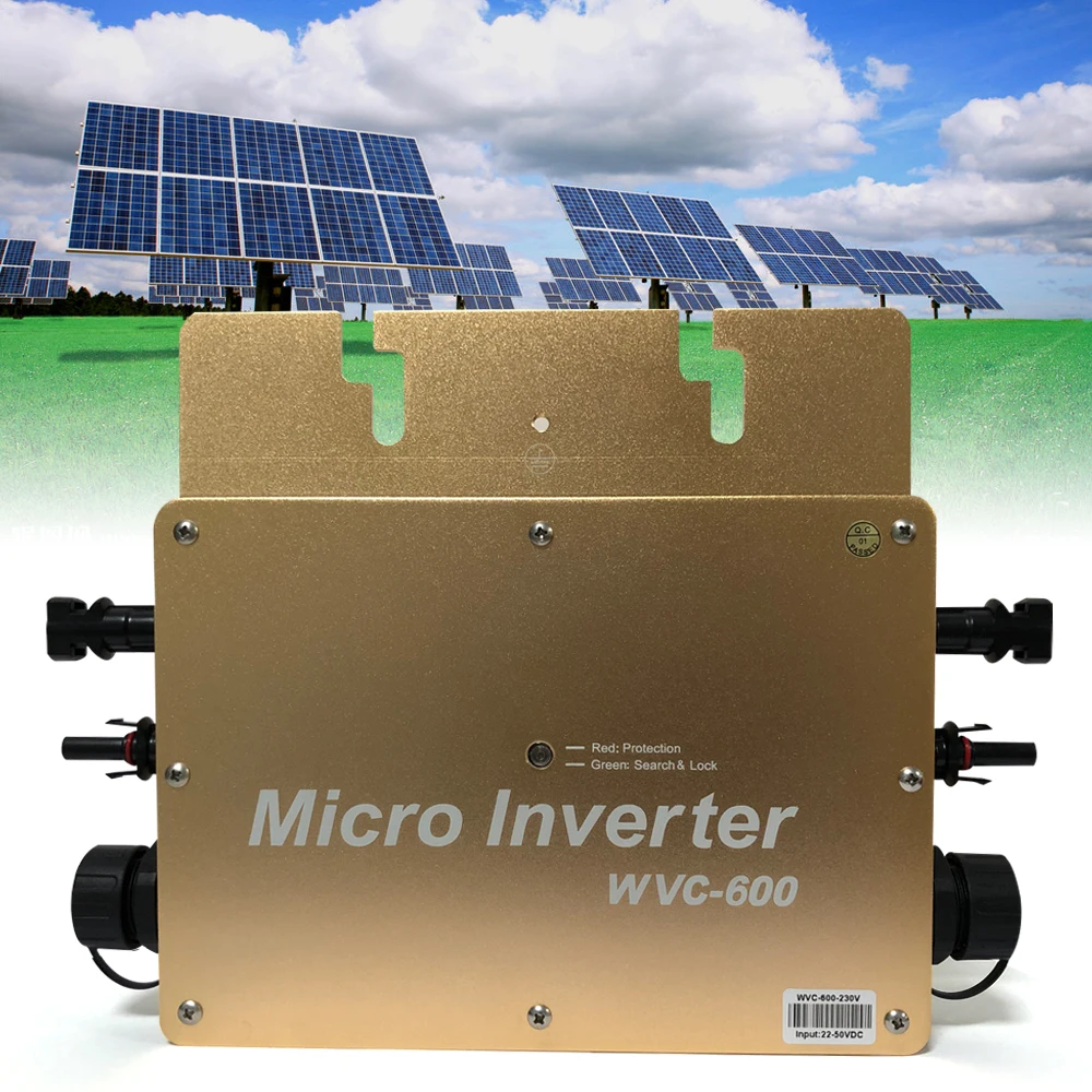 WVC-600 Gold Solar Network Connected Digital Controller Inverter IP65 Waterproof