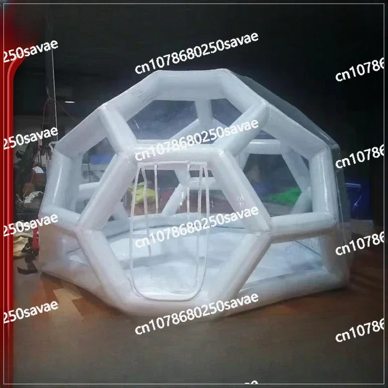 Transparent bubble house mobile spherical sky football tent outdoor camping famous holiday home