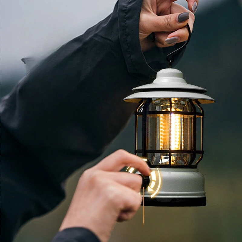 

Camping Light Charging Outdoor Multi-function Retro Horse Camping Tent Ambient Portable