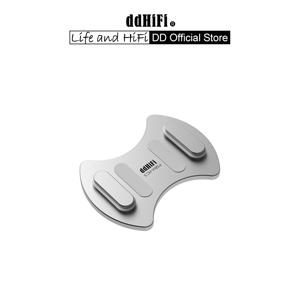 DD ddHiFi P58M-HC5 Pad magnétique MagSafe pour amplificateur DAC AK HC5, aluminium CNC AL6063, aimant incurvé N52, léger