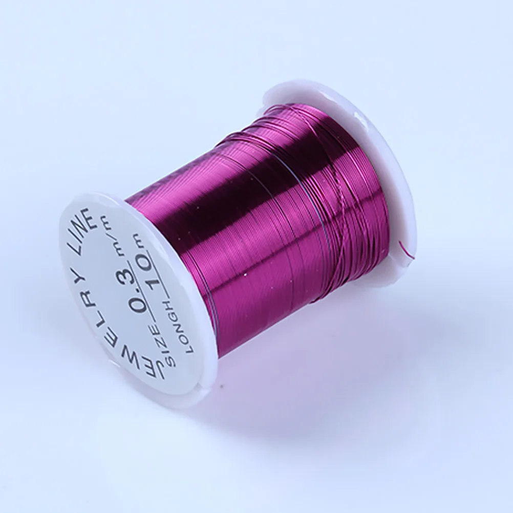 

20 Rolls Copper Wire for Jewelry Making Beading Thread Craft Cord Colorful Copper Wire Flexible Durable DIY Accessories