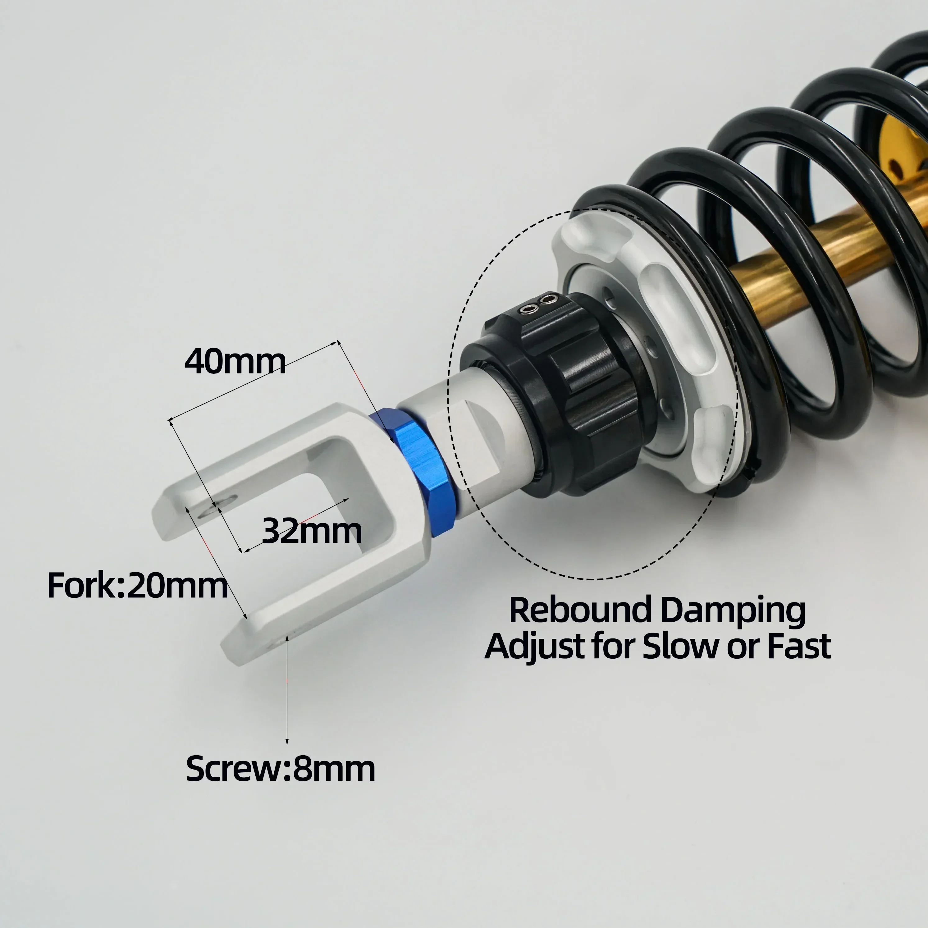 1 Piece 320mm 330mm 340mm 350mm 360mm 370mm 375mm 385mm 325mm 345mm 365mm 380mm 335mm 355mm 390mm  shocks forNMAX155/XMAX300