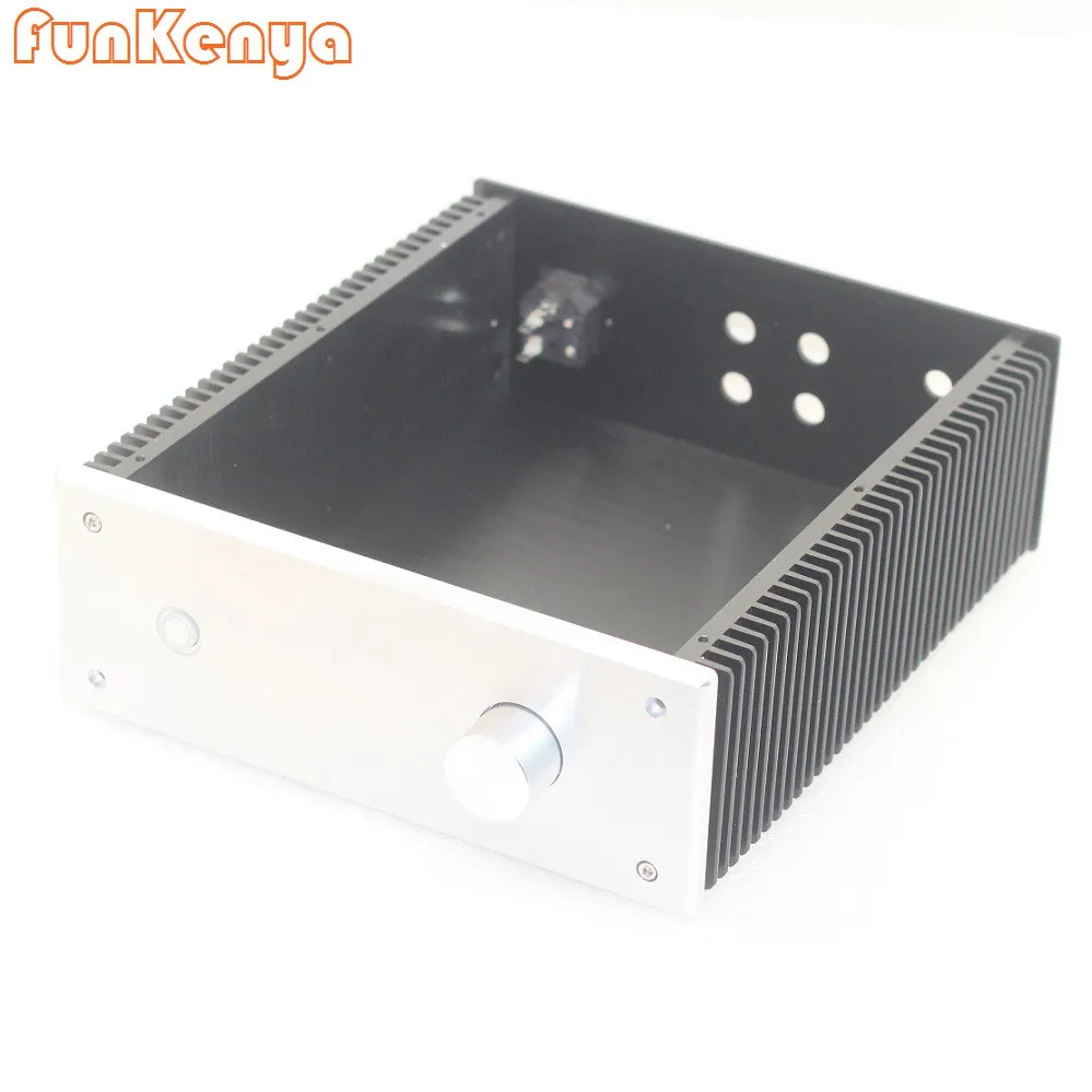 

W240 H90 D256 DIY Power Amplifier Supply PSU Hifi DAC Decoder Chassis Anodized Aluminum Earphone Audio Music Box Preamp Shell