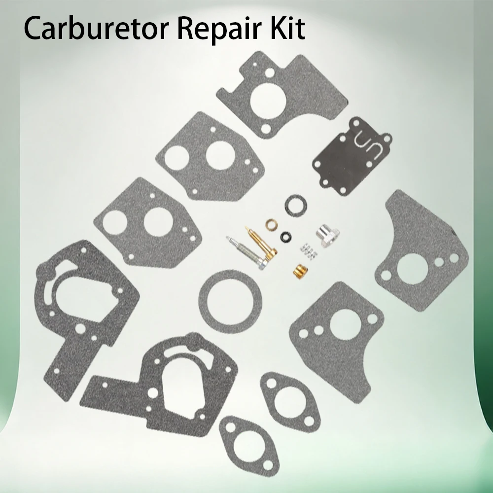 For Briggs & Stratton 80200, 81200, 82200, 92200, 93200 3-5 HP Horizontal Single-Cylinder Carburetor Repair Kit 495606 494624