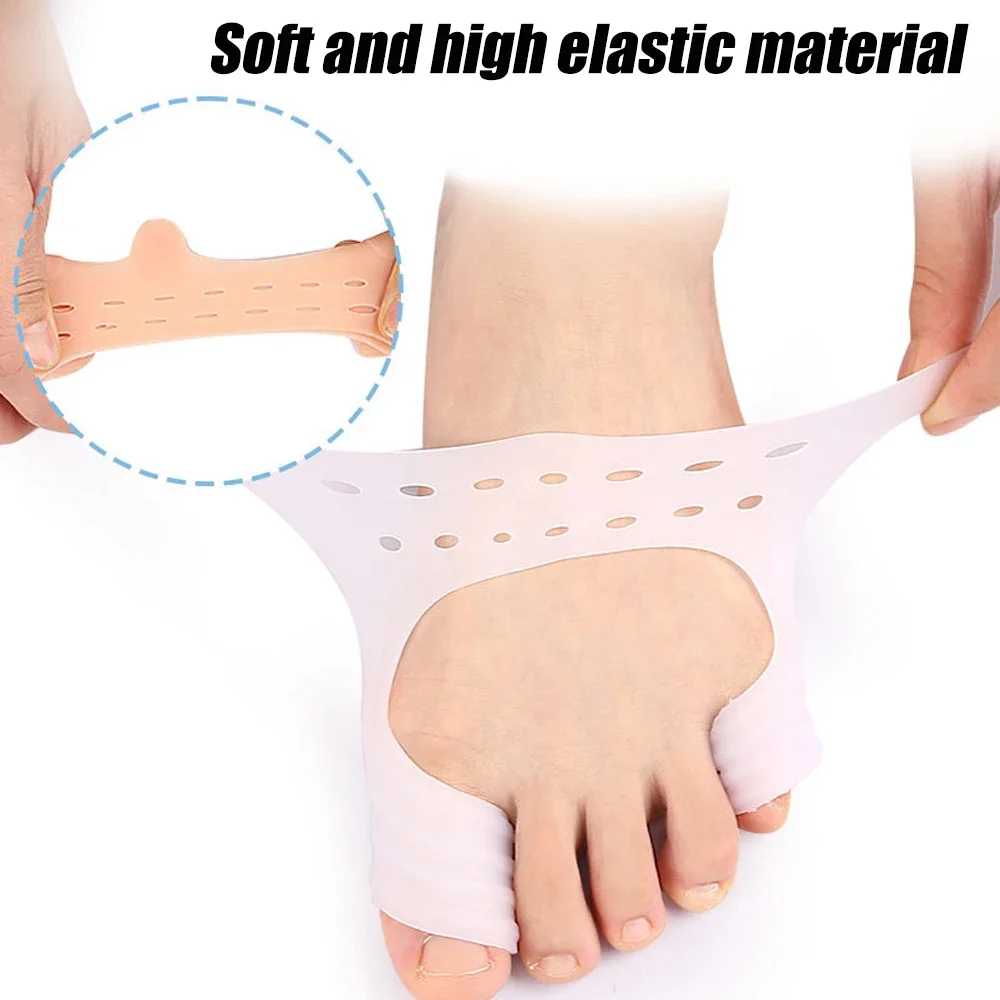 Bunion Corrector, Orthopedic Bunion Splint Hallux Valgus Correctors Separator Half Socks Bunion Sleeves Toe Joint Protector Pad