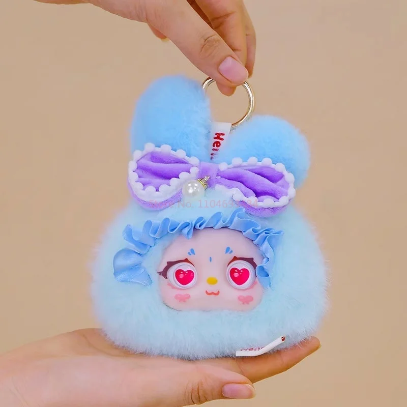 

Игрушка в глухой коробке с изображением милого кролика, коллекционная фигурка, модный подарок для детей и коллекционеров, очаровательная виниловая игрушка для лица