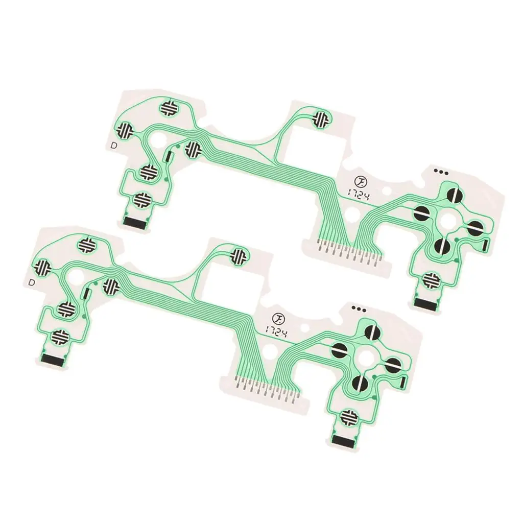 Green Ribbon Film Pad PCB Circuit Board Conductive Film Flex Cable for PS4 5.0 Controller Accessories
