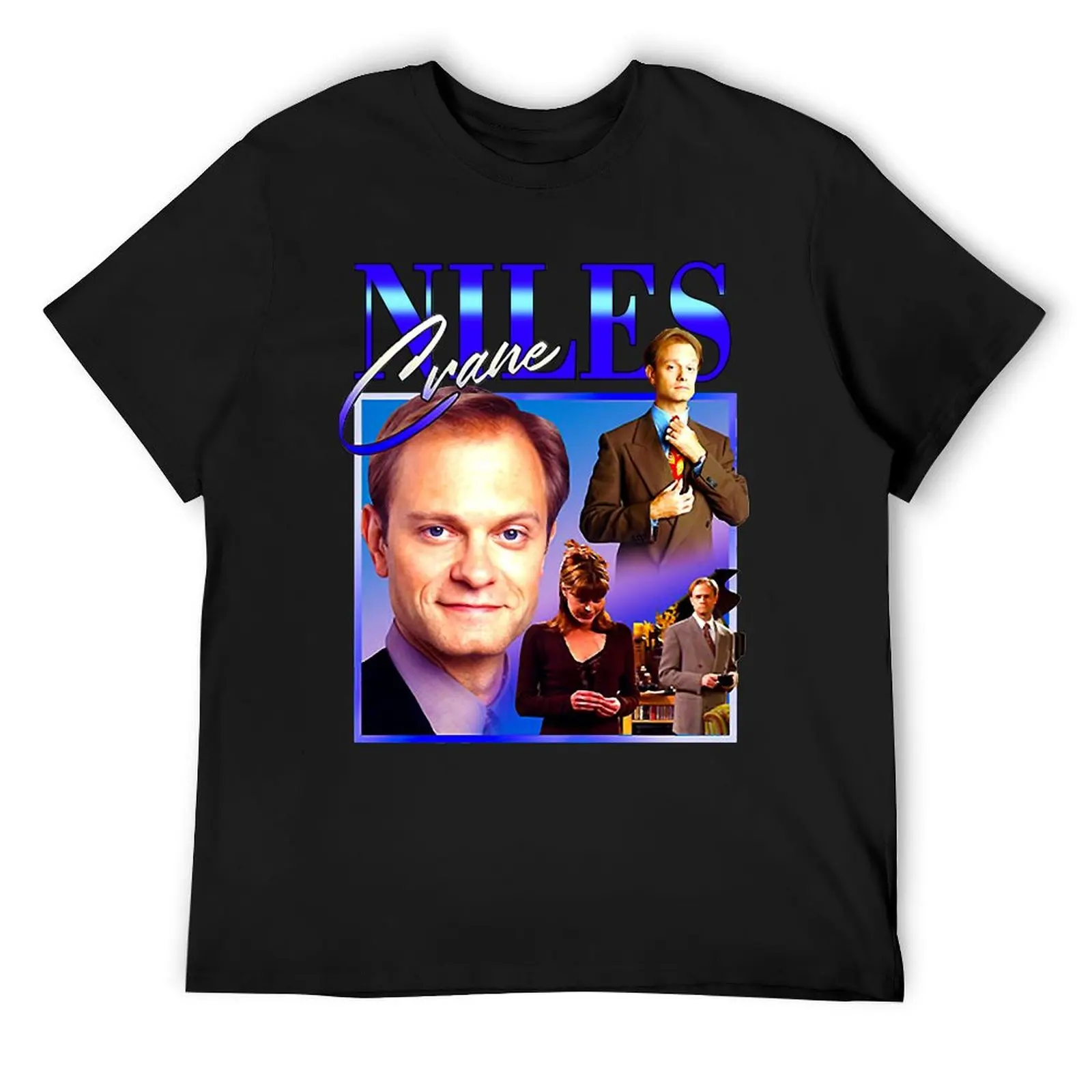 

Wonderful Memory Niles Crane Homage Graphic For Fan T-Shirt vintage summer tops compression shirt men