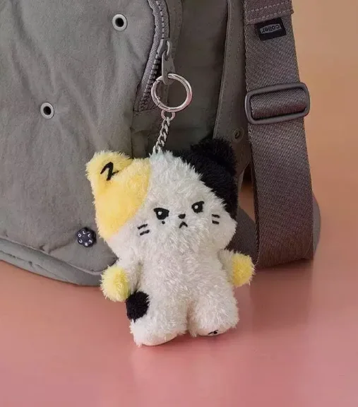 Kpop ZB1 Cartoon Animal Stuffed Plush Toys Key Keyring Pendant ZEROBASEONE ZhangHao KimGyuVin Fans Gift