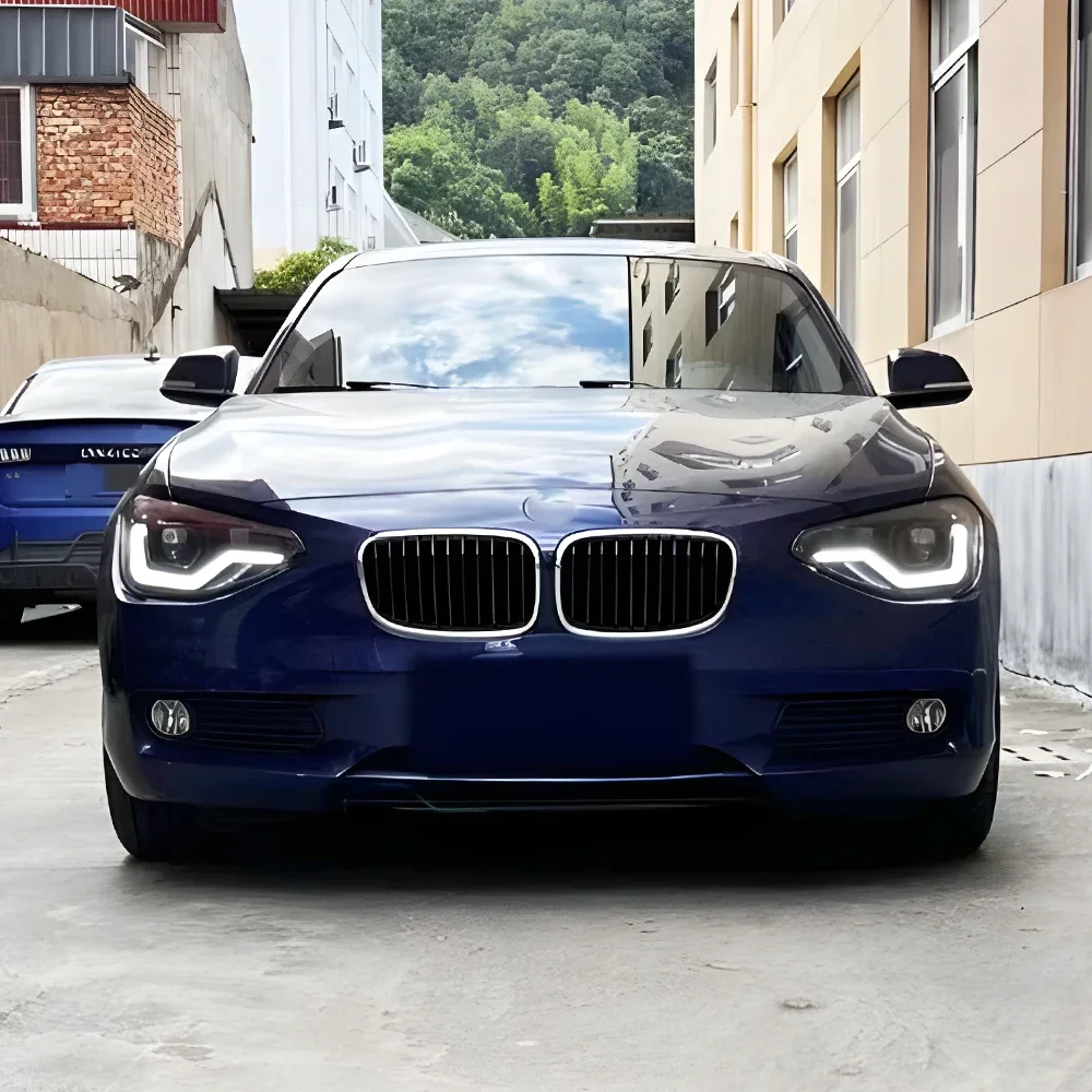 For BMW 1 Series F20 118i 120i 125i 128i 130i 2012-2015 LED Auto Headlights Assembly Upgrade Dynamic Projector Lens Accessories