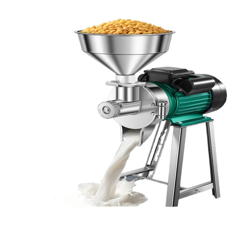 

Fully automatic stone grinding rice flour grinding commercial beating household soy milk beating machine beating tofu mill