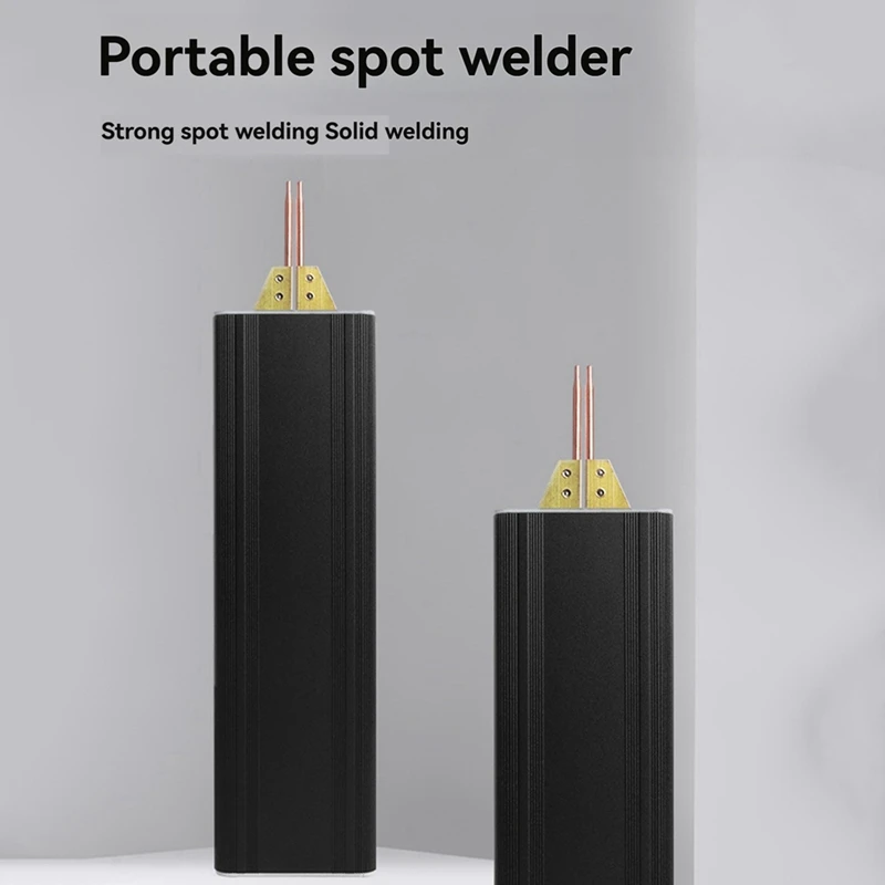 Black Spot Welder Portable Handheld Spot Welding Machine Battery Automatic Manual Spot Welder