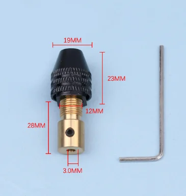 2mm-5mm Universal Kleine Elektronische Bohrer Spannzange Mini Chuck Werkzeug Set Leuchte Clamp Multifunktions Micro elektrische Bohrfutter – Detail 22