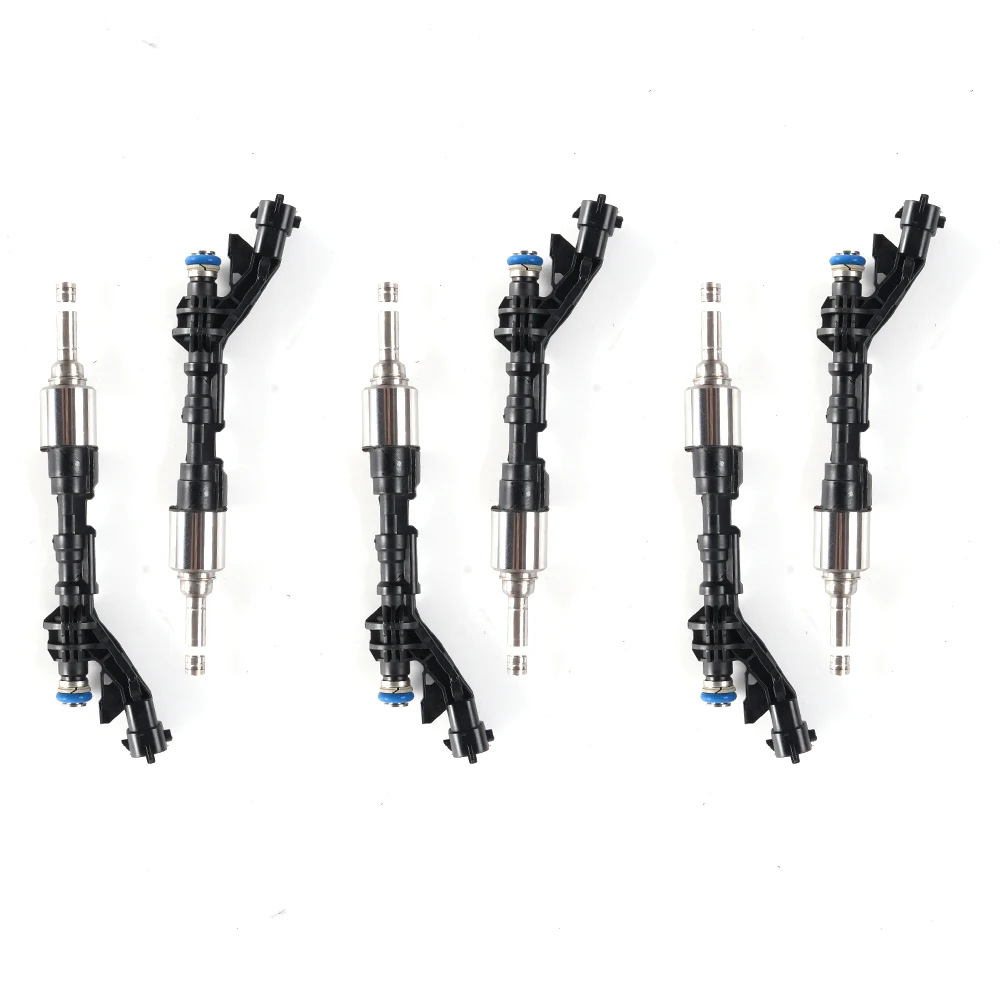 6 قطعة LR105431 حاقن الوقود LR105431 لاند روفر LR4 ديسكفري 4 روفر سبورت V6 3.0L قطع غيار السيارات استبدال #5