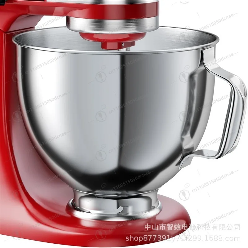 キッチンエイド45-5qtアクセサリーに適しています-キッチントレジャーシェフマシン-ステンレス製ミキシングボウル-k5thsbp-ハンドル付き