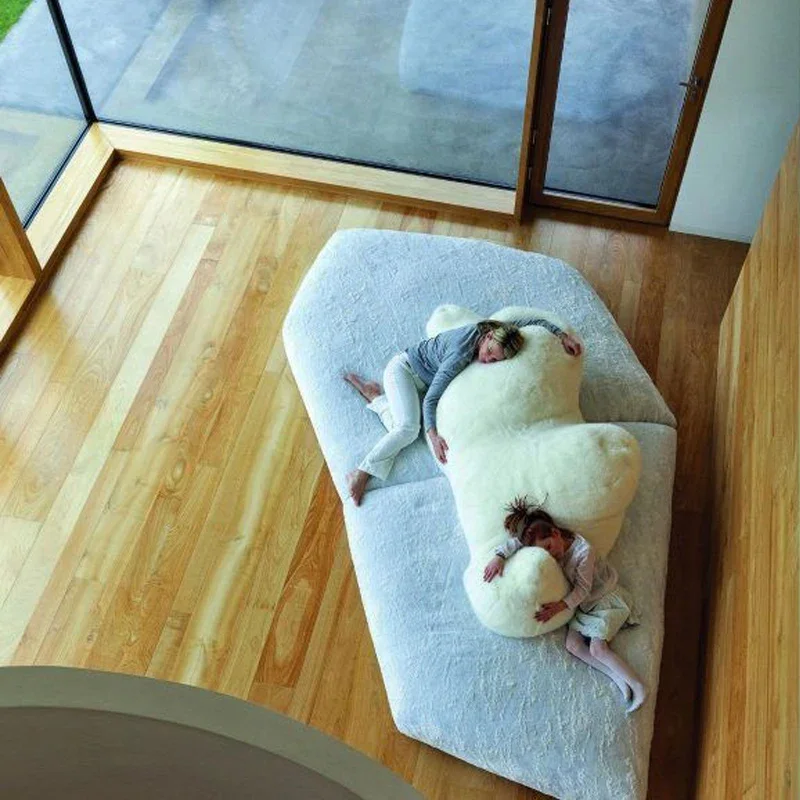 Leichtes, luxuriöses Eckkombinationssofa für das Wohnzimmer