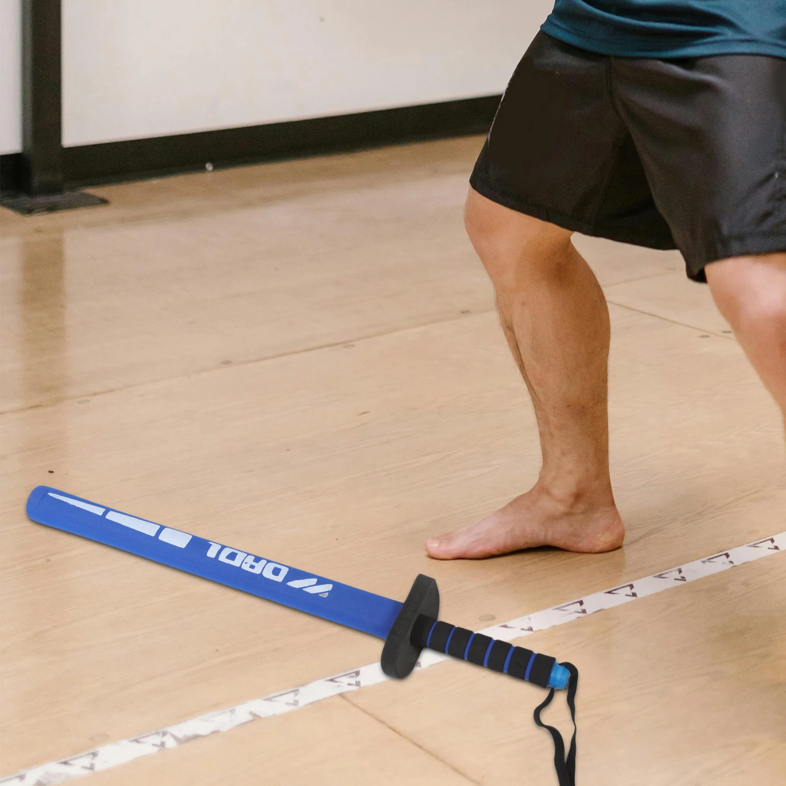 

Boxing Stick Sword Blue Hand Sticks for Adults Kickboxing Precision Portable Fitness Shaping