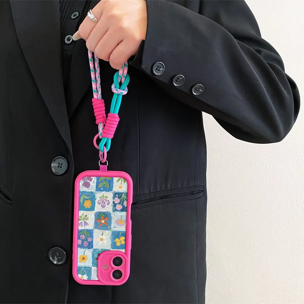 Cxd5Case ForSamsungA56 55 36 26 16 06 15 35 25 54 34 24 73 53 21 71 51 31 72 52 32 14 13 12 17 07 زهرة Crossbody غطاء الحبل