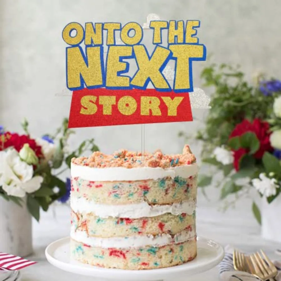 على القصة التالية كعكة Topper2025 كعكة التخرج توبر لعبة مستوحاة من قصة موضوع غراد ديكور حفلات المدرسة الثانوية كلية