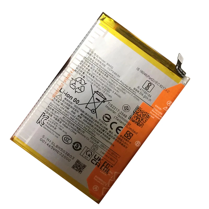 2026 Years 100% Original BN5Q For Xiaomi Redmi 12C / Redmi 13C 23124RN87C Mobile Battery Replacement Batteries Fast Shipping